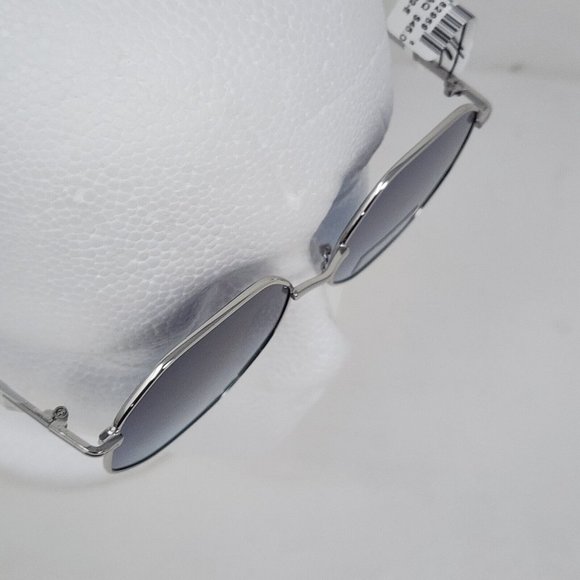 Nanette Lepore Sunglasses Silver Frame Aqua IONN0624-R - Picture 7 of 9